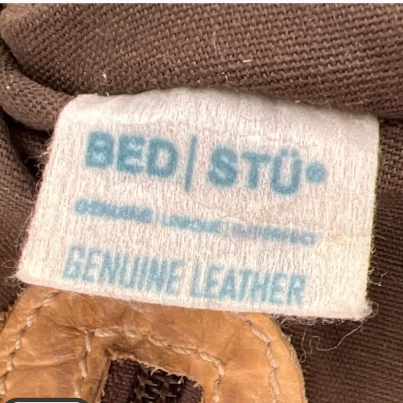 Bed Stu Eastend fringe crossbody bag rustic tan - Picture 6 of 8